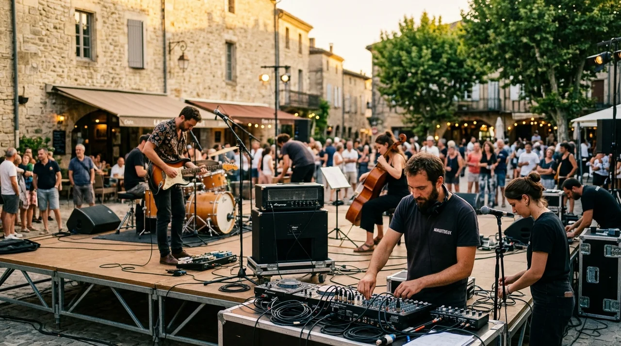 Rassemblement musical et scénique organisé par l'association MINUITDEUX